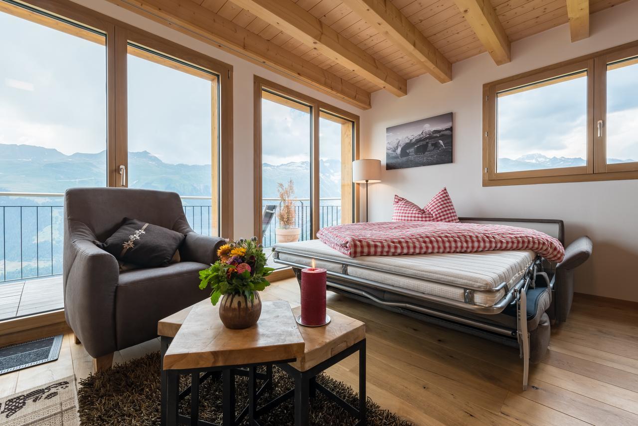 Berghotel Chaeserstatt Ernen Bagian luar foto